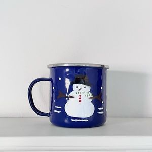 Vintage snowman mug